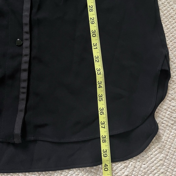 Rag & Bone black button down jersey dress - Picture 9 of 9